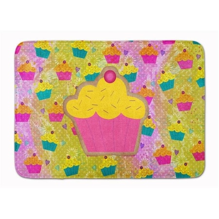 Carolines Treasures Carolines Treasures SB3003RUG Cupcake Machine Washable Memory Foam Mat SB3003RUG